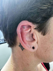 left ear